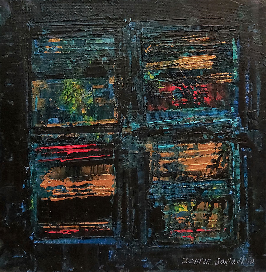 Zohreh Samadbin in villa