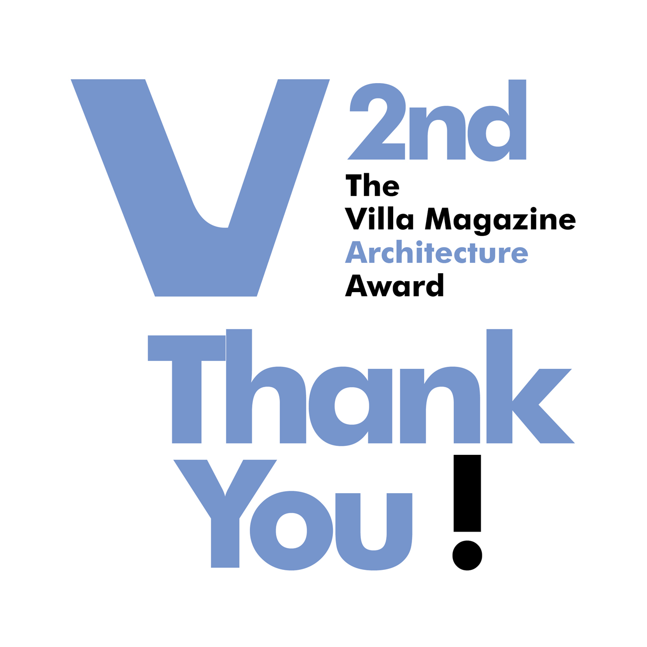 Thank you for the 2nd Villa Award - Tehran 1402