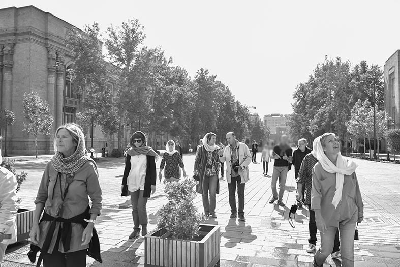 French architecture visiting Tehran