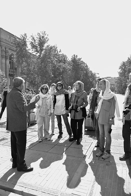 French architecture visiting Tehran