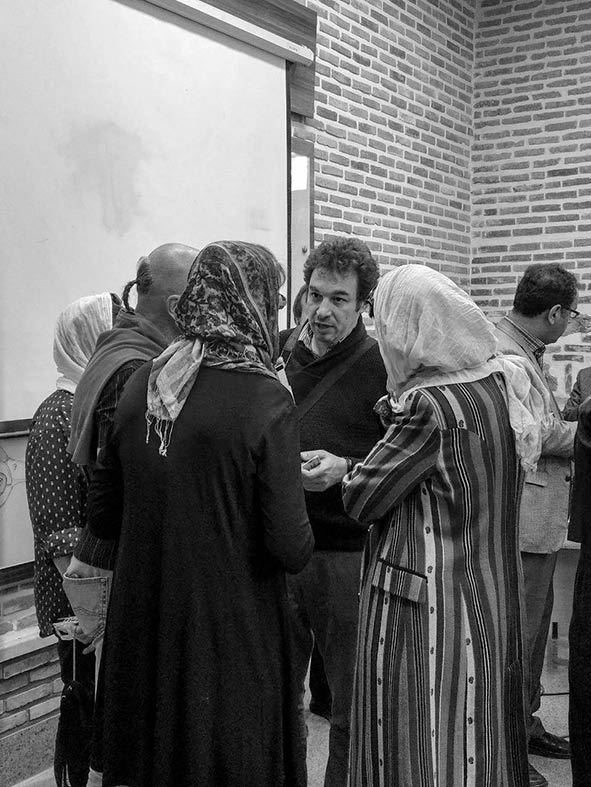 French architecture visiting Tehran