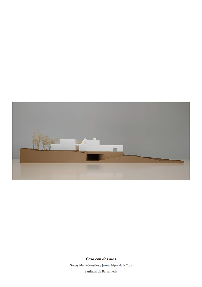 A villa with two wings