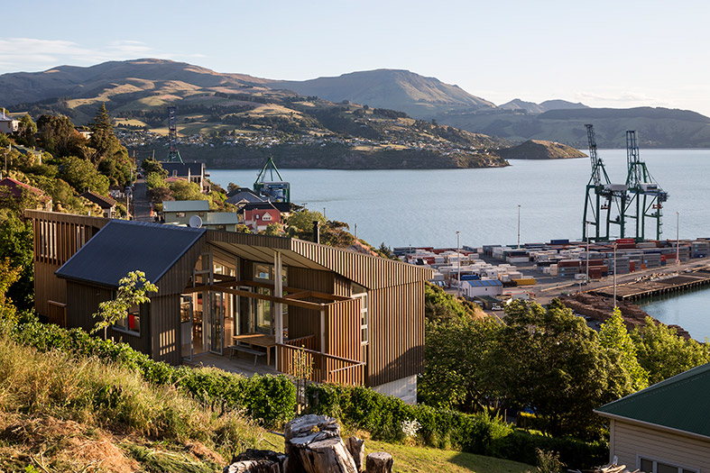 House with Villa Silhouette