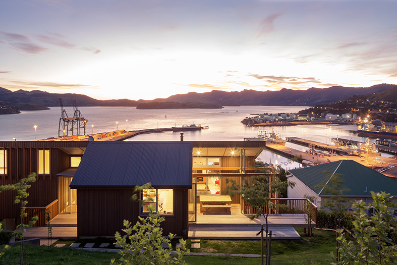 House with Villa Silhouette