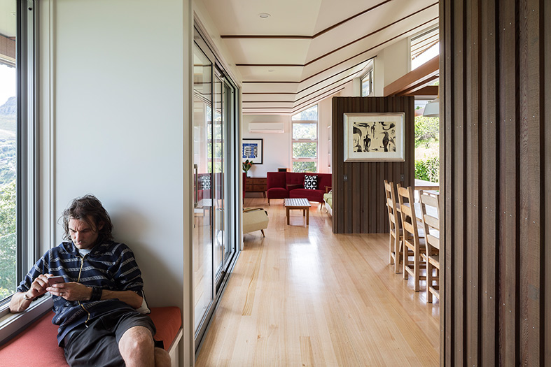 House with Villa Silhouette