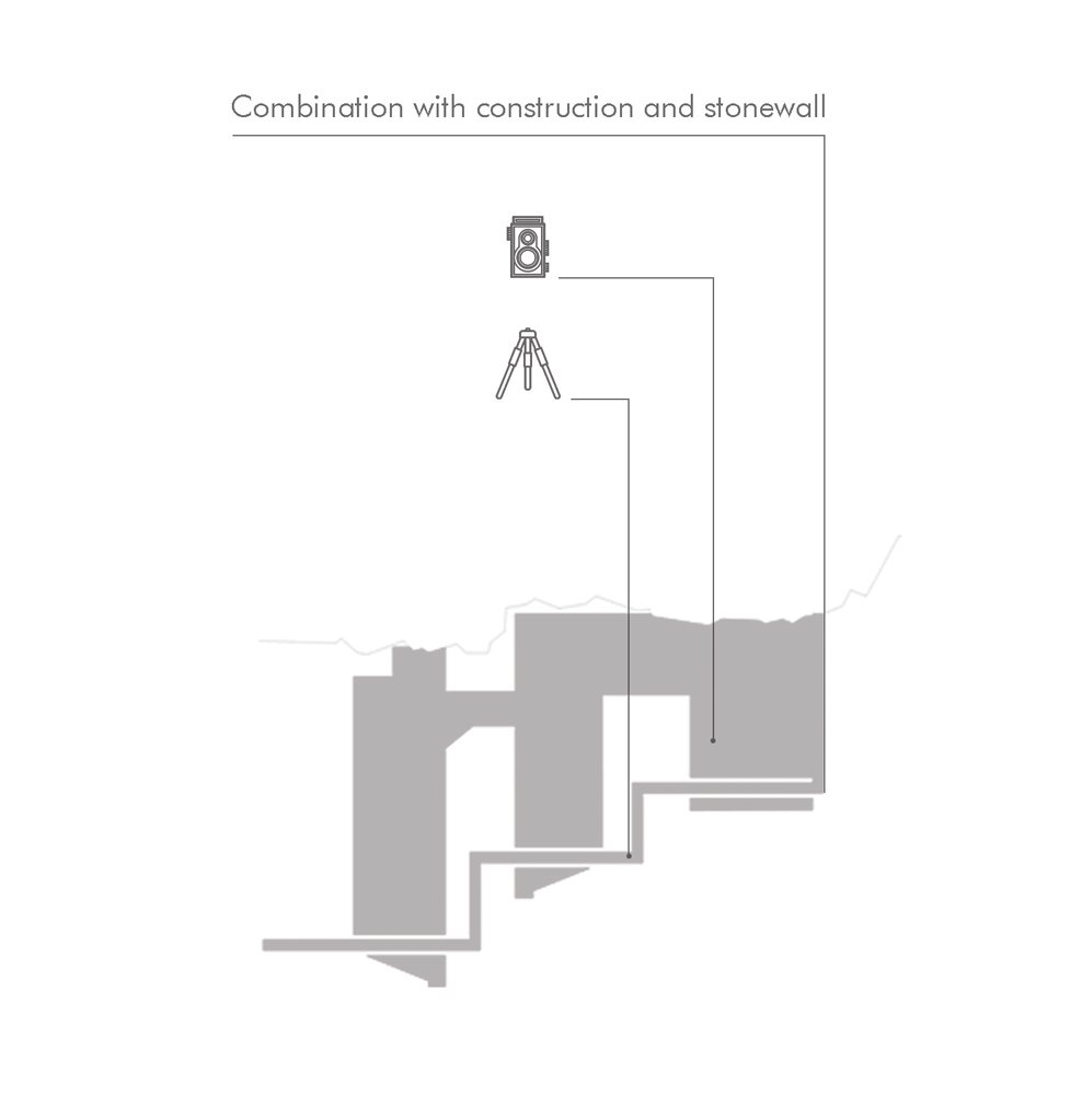 The villa on top of the valley