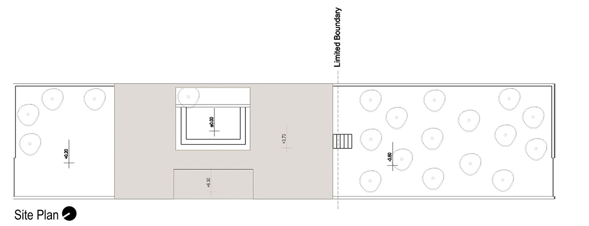 Through Gardens House