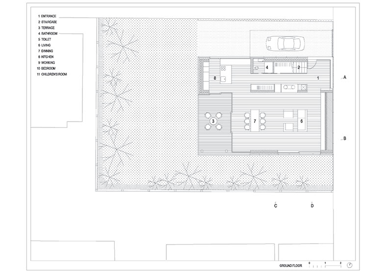 Villa Criss-Cross Envelope