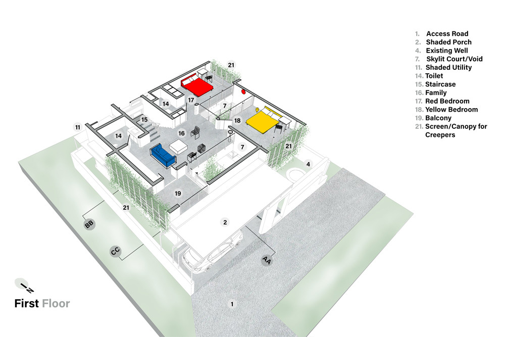 Villa That Rains Light