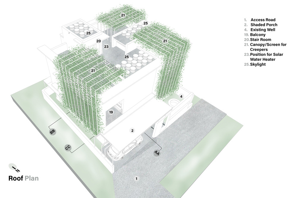 Villa That Rains Light