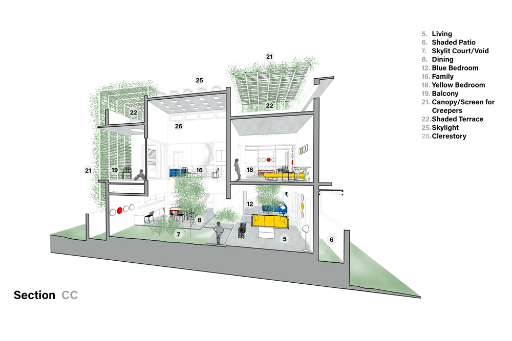 Villa That Rains Light